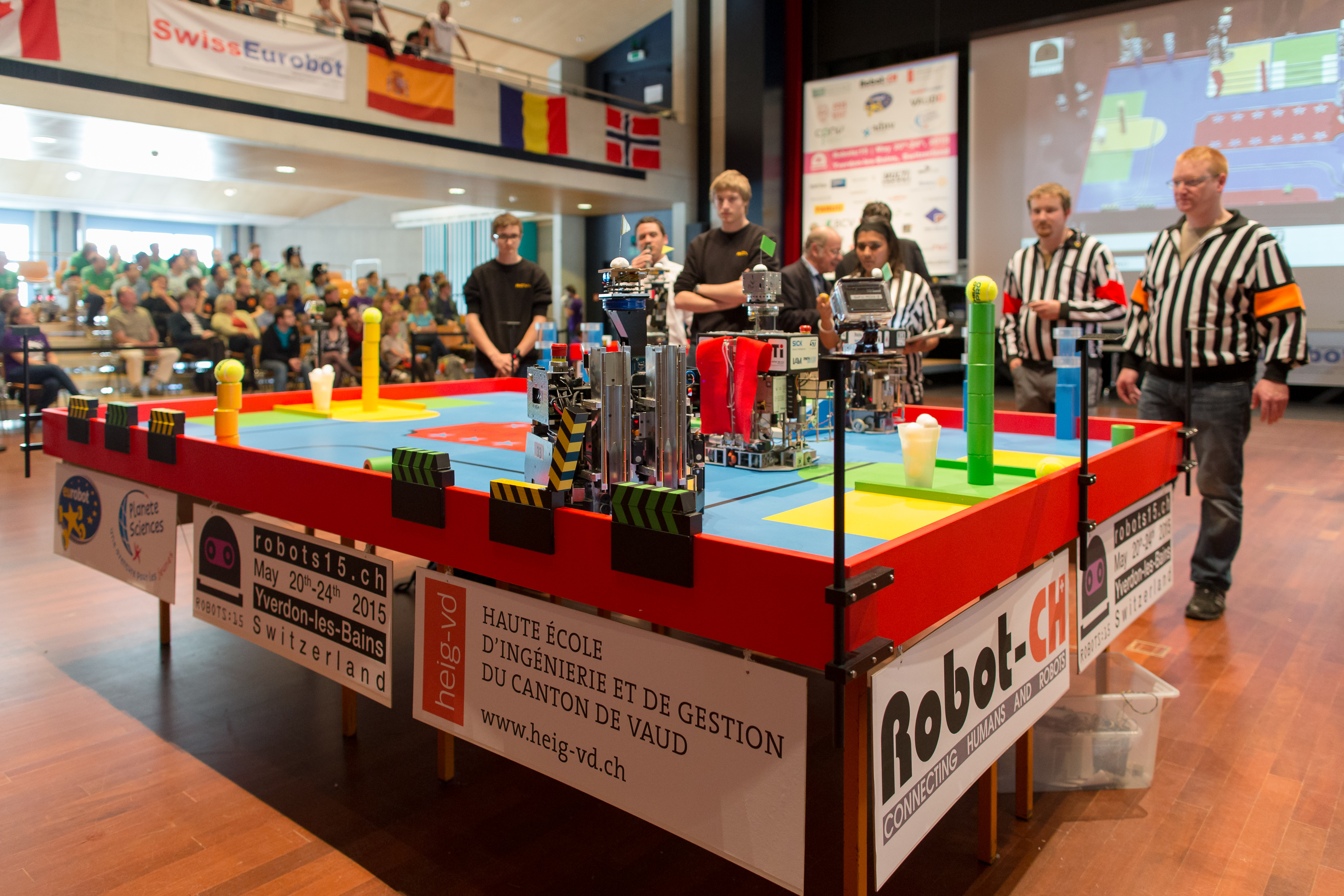 Eurobot - finale RCVA (F)  vs RCA (D)